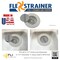 Flex Strainer Kitchen Sink Drain Strainer & Stopper Grey DPFS1210-1 - alternate 2